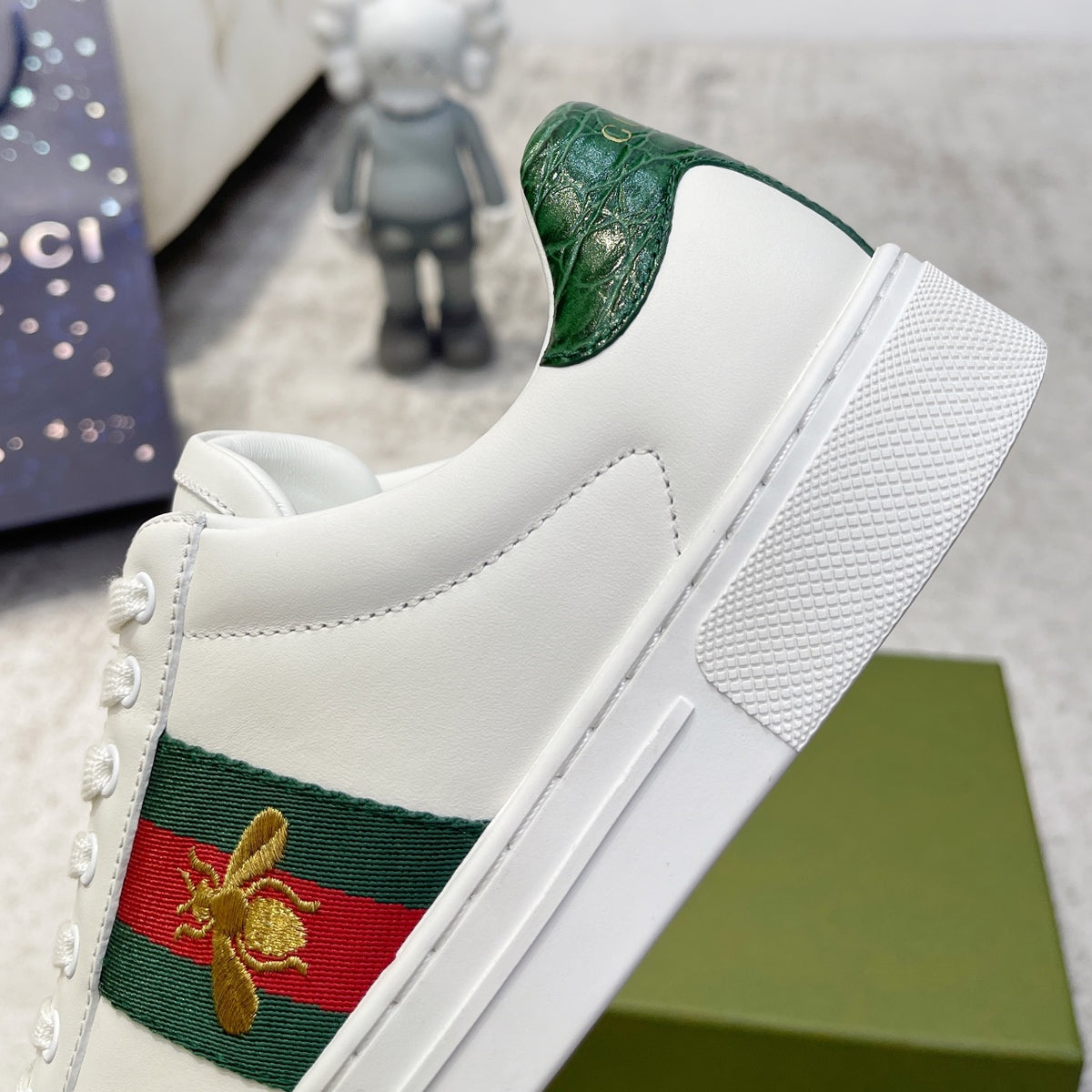 Gucci White Casual Sneakers for Men