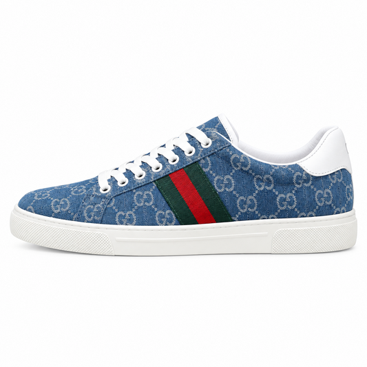 Gucci Men's Casual Everyday Sneakers | Blue & Black