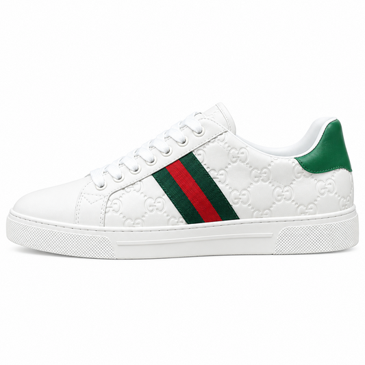 Gucci Men's Casual Everyday Shoes | White & Black