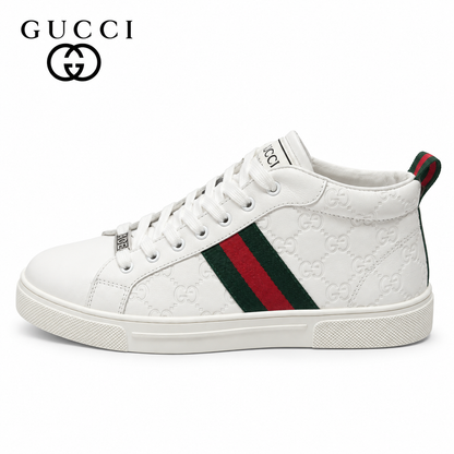 Gucci Men's Casual Sneakers | White & Black