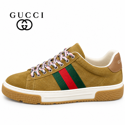 Gucci Men's Casual Sneakers | Brown & Black
