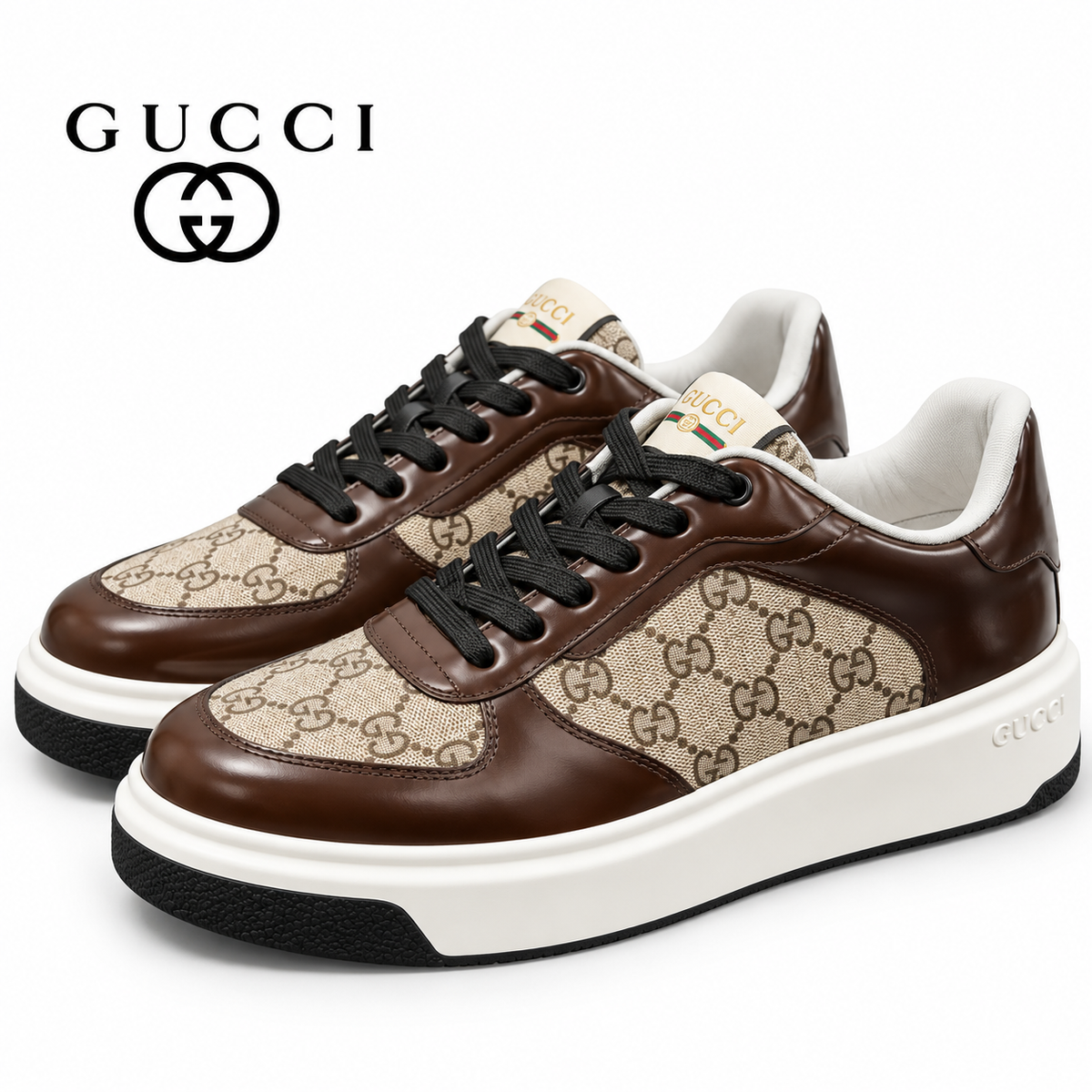 Gucci Men's Casual Sneakers | 4 Color Options