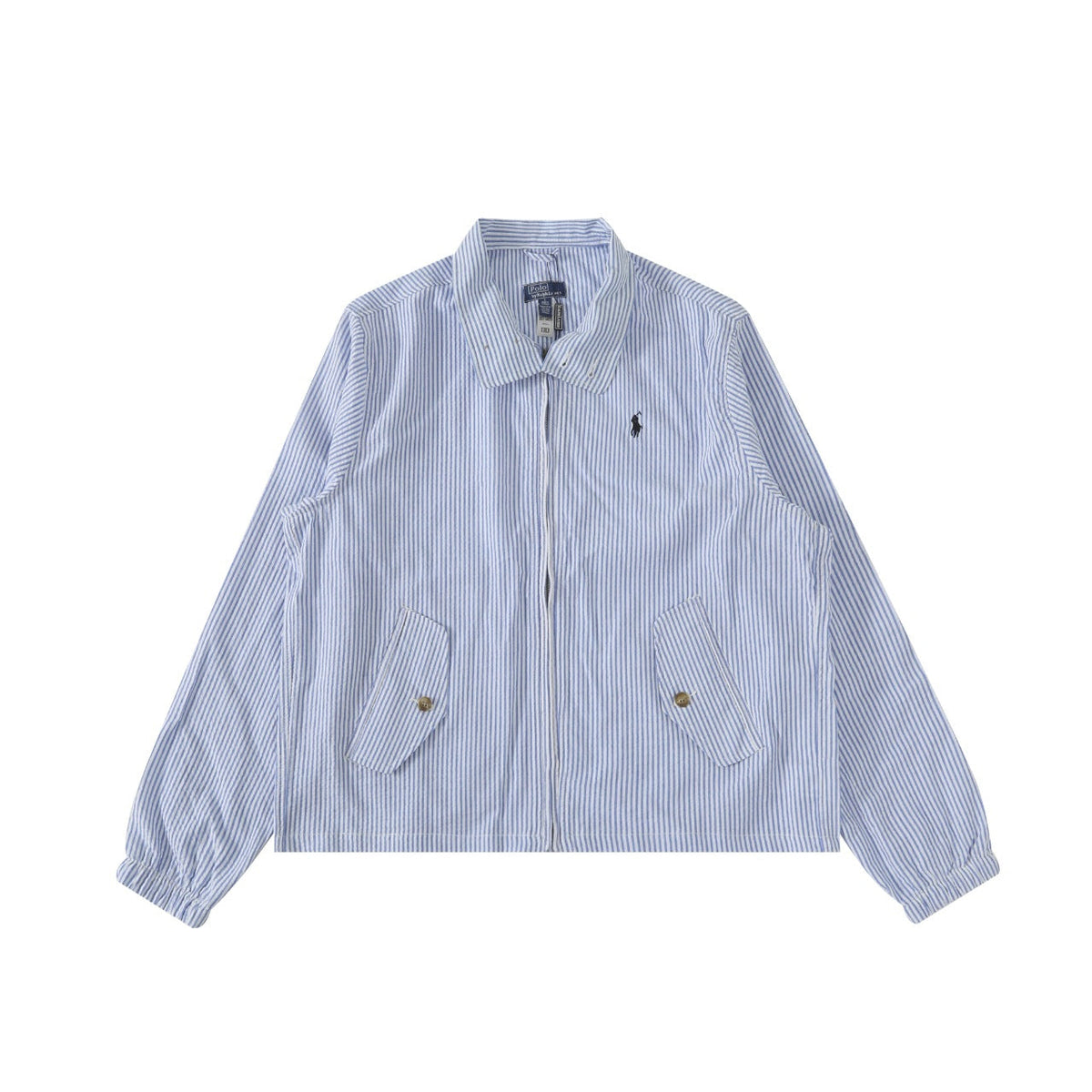 Ralph Lauren Women‘s Stripe Jacket Coat