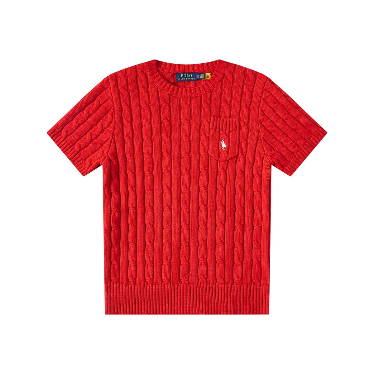 Ralph Lauren Women‘s Cable Knit T-shirt