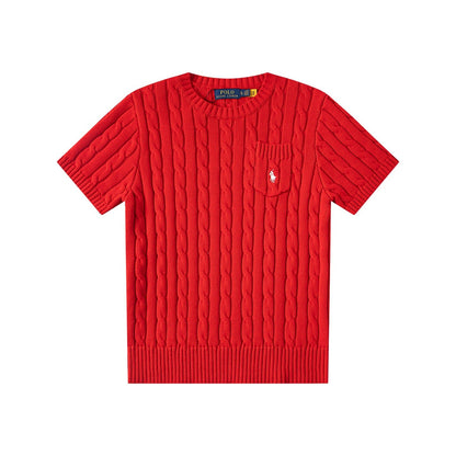 Ralph Lauren Women‘s Cable Knit T-shirt