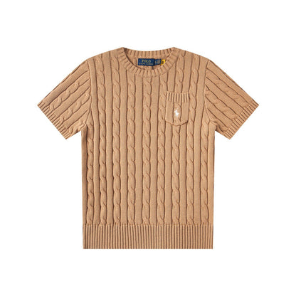 Ralph Lauren Women‘s Cable Knit T-shirt
