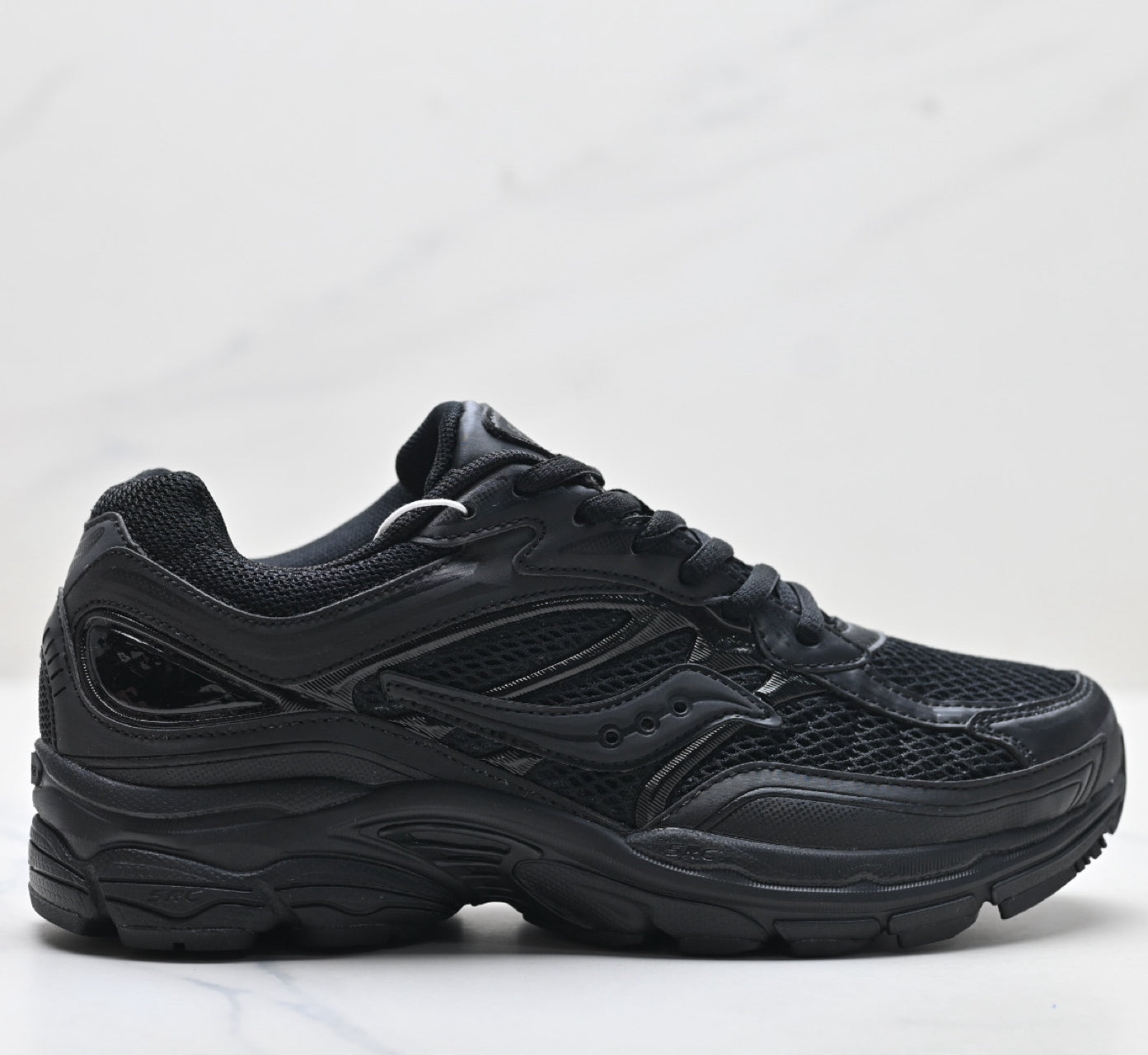 Saucony Pro Grid Omni 9 Black-Silver Men’s Running Sneaker