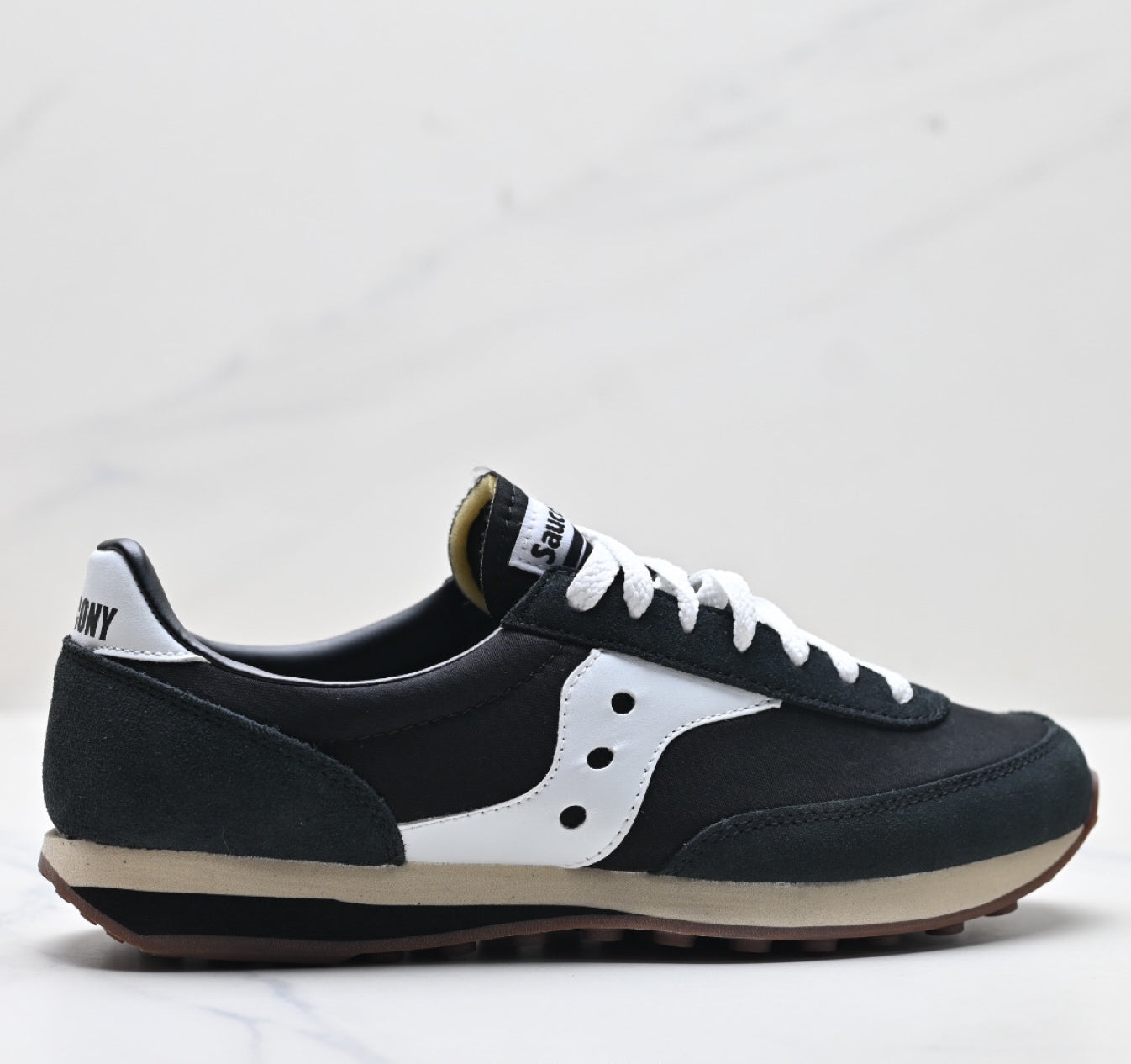 Saucony Trainer 80 White-Black