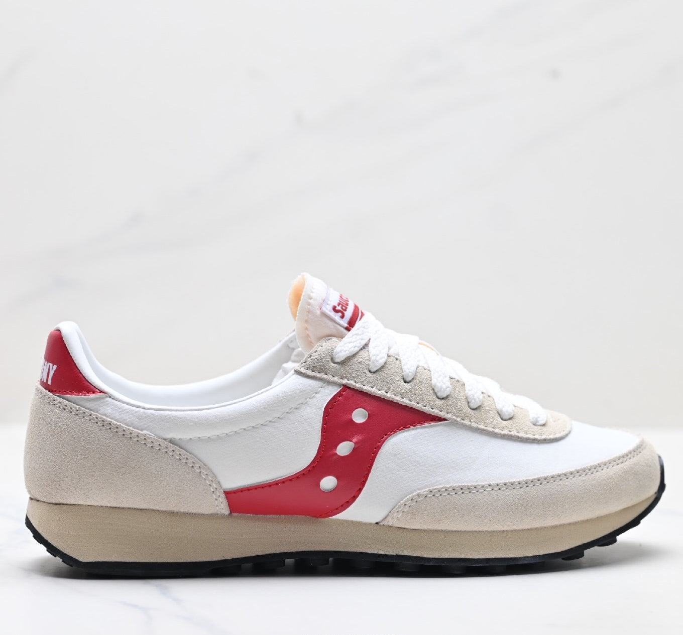 Saucony Trainer 80 White-Black