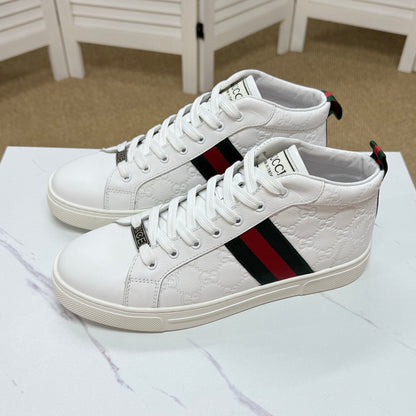 Gucci Men's Casual Sneakers | White & Black