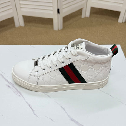 Gucci Men's Casual Sneakers | White & Black