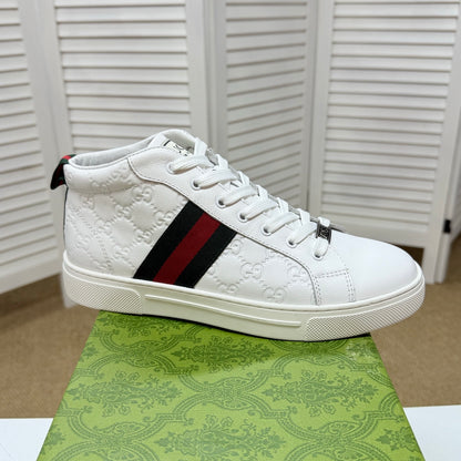 Gucci Men's Casual Sneakers | White & Black