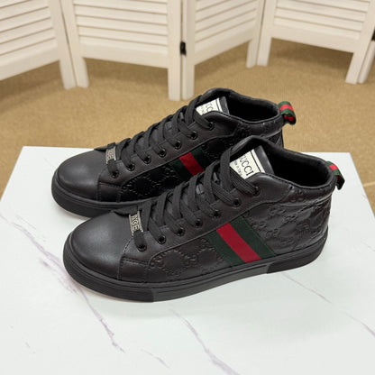 Gucci Men's Casual Sneakers | White & Black