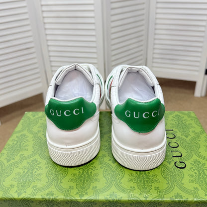 Gucci Men's Casual Sneakers | White, Gray & Black
