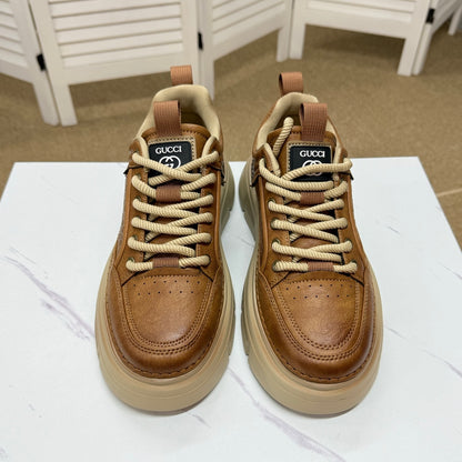 Gucci Men's Casual Sneakers | Brown & Black