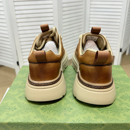 Gucci Men's Casual Sneakers | Brown & Black