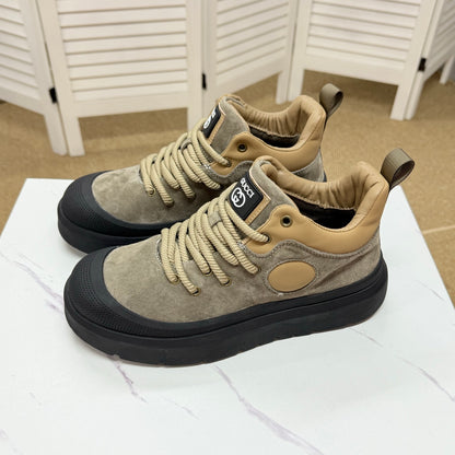 Gucci Men's Casual Sneakers | Brown, Black & Gray