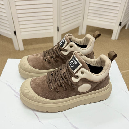 Gucci Men's Casual Sneakers | Brown, Black & Gray