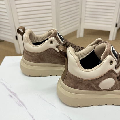 Gucci Men's Casual Sneakers | Brown, Black & Gray
