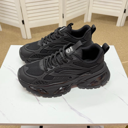 Gucci Men's Casual Sneakers | Beige, Black & Khaki