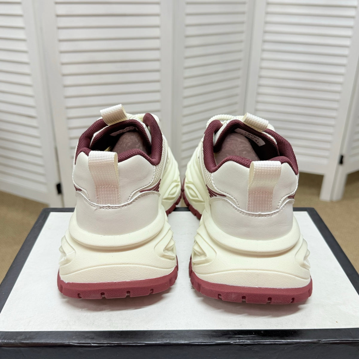 Gucci Men's Casual Sneakers | Beige, Black & Khaki