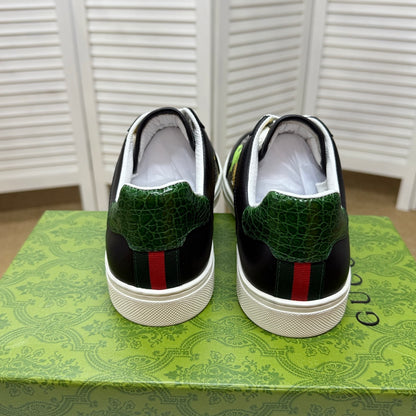 Gucci Men's Casual Sneakers in Black & White