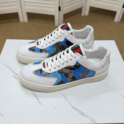 Gucci Men's Casual Sneakers in Black & White
