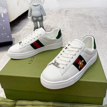 Gucci White Casual Sneakers for Men