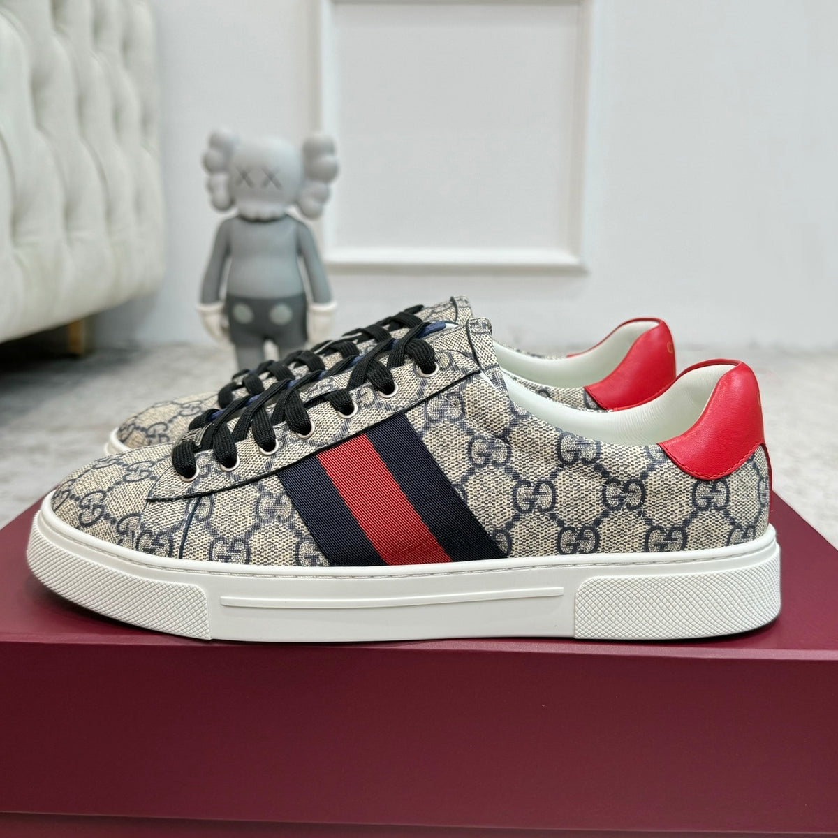 Gucci Men's Casual Sneakers | Brown & Black Options