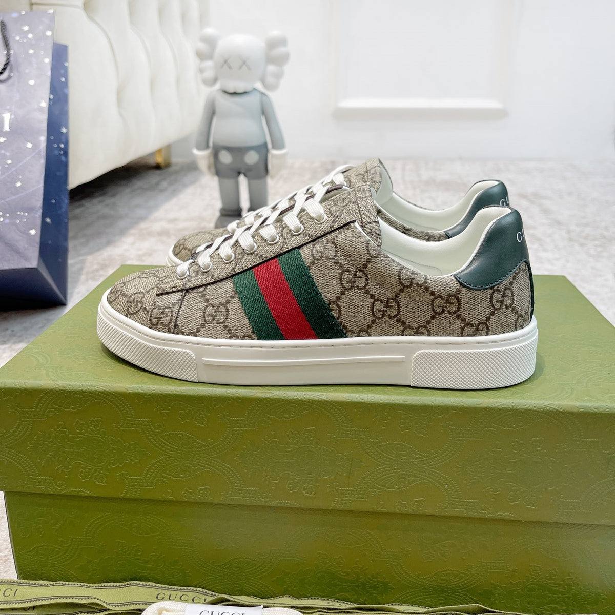 Gucci Men's Casual Sneakers | Brown & Black Options