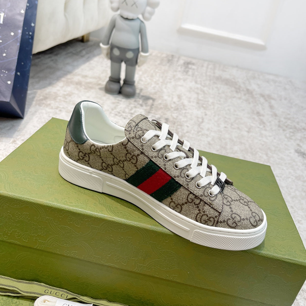 Gucci Men's Casual Sneakers | Brown & Black Options