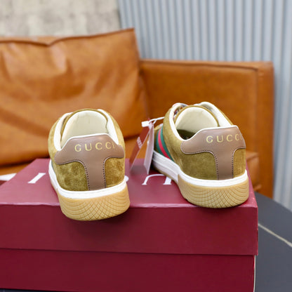 Gucci Men's Casual Sneakers | Brown & Black