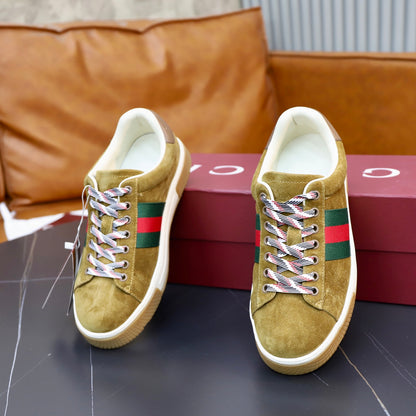 Gucci Men's Casual Sneakers | Brown & Black