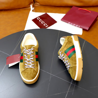 Gucci Men's Casual Sneakers | Brown & Black
