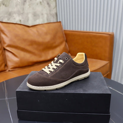 Gucci Men's Casual Sneakers | Beige, Brown & Black