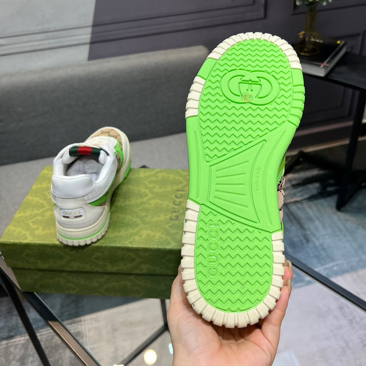 Gucci Men's Casual Sneakers | Sizes 38–45