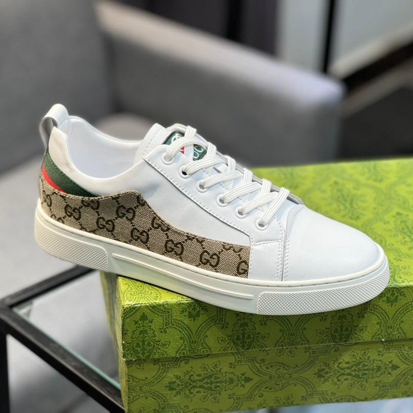 Gucci Men's Casual Sneakers | Black & White