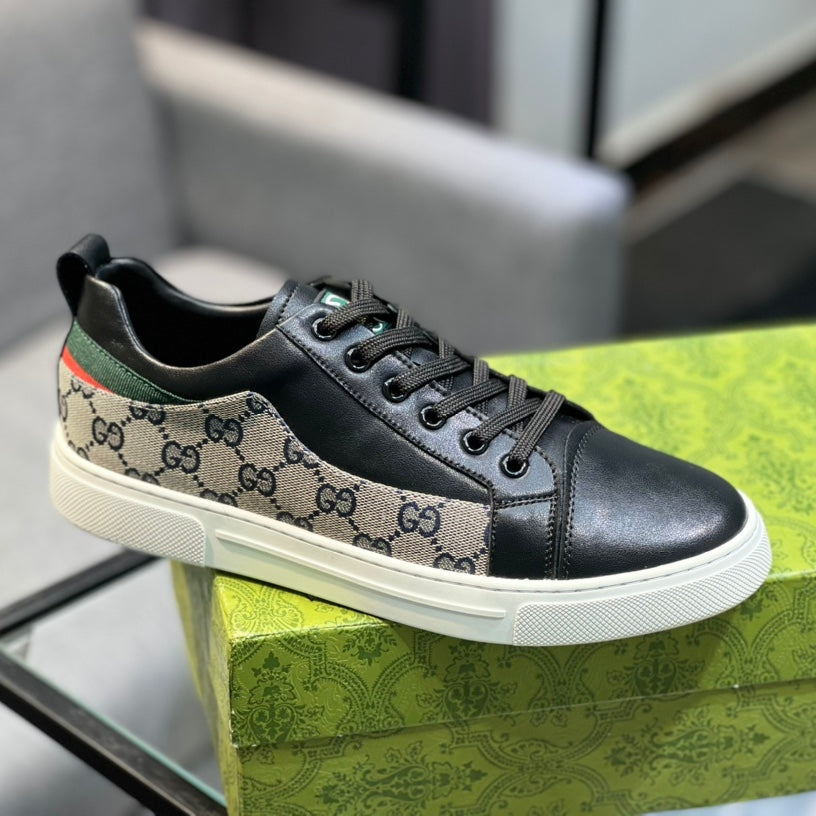Gucci Men's Casual Sneakers | Black & White