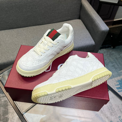 Gucci Men's Casual Sneakers | White & Black