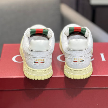 Gucci Men's Casual Sneakers | White & Black