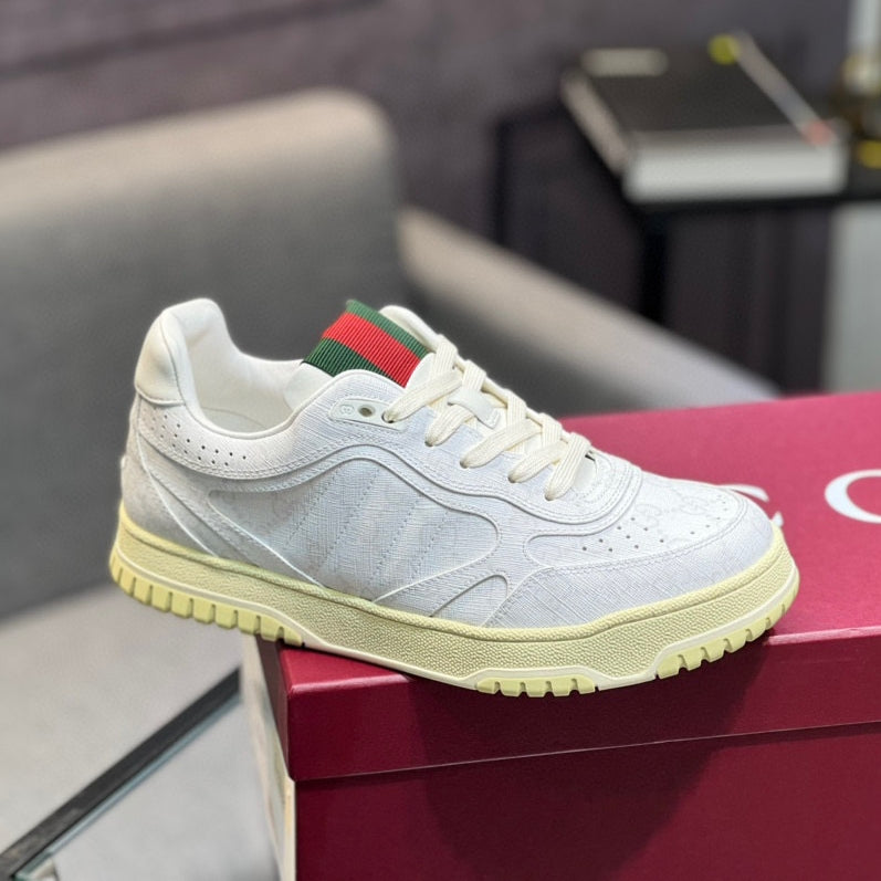 Gucci Men's Casual Sneakers | White & Black