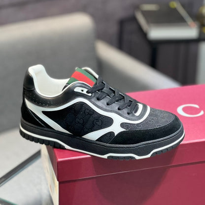 Gucci Men's Casual Sneakers | White & Black