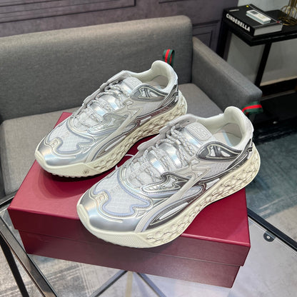 Gucci Unisex Casual Sneakers | White