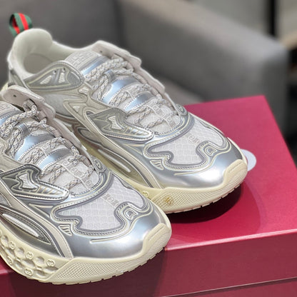 Gucci Unisex Casual Sneakers | White