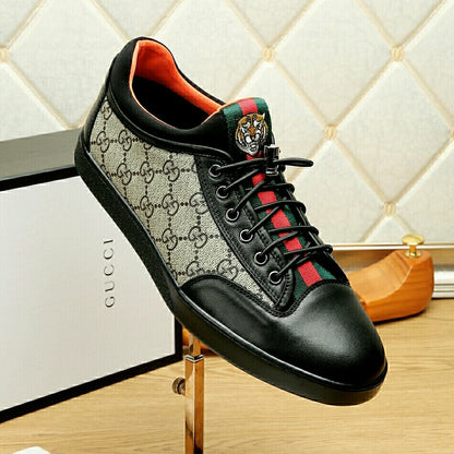 Gucci Men's Casual Sneakers | Brown & Black