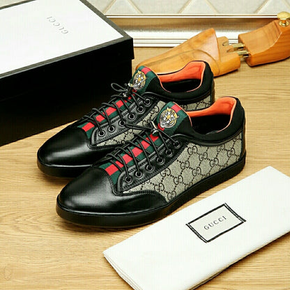 Gucci Men's Casual Sneakers | Brown & Black