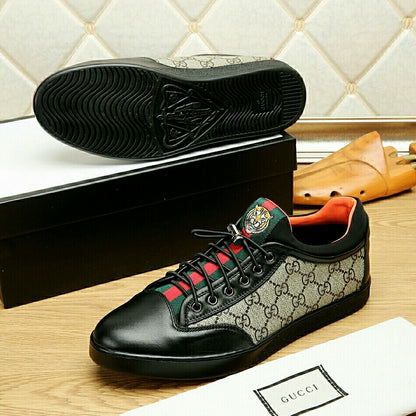 Gucci Men's Casual Sneakers | Brown & Black
