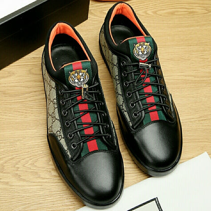 Gucci Men's Casual Sneakers | Brown & Black