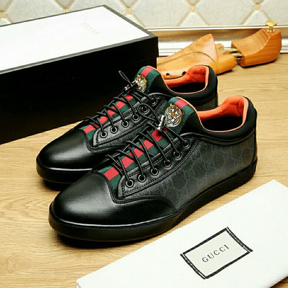 Gucci Men's Casual Sneakers | Brown & Black