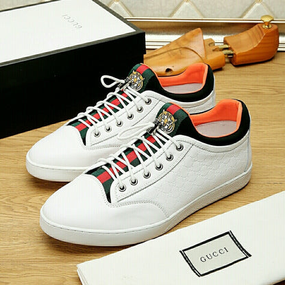 Gucci Men's Casual Sneakers | White & Black